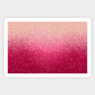 Pink crystals Sticker